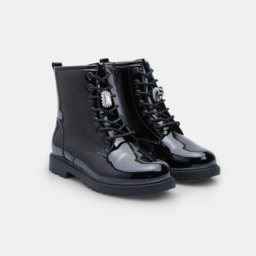 Bata Bottes hiver fillette noire imperméable chaude