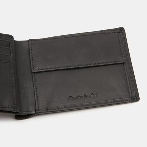 Bata Portefeuilles portefeuille cuir noir plat
