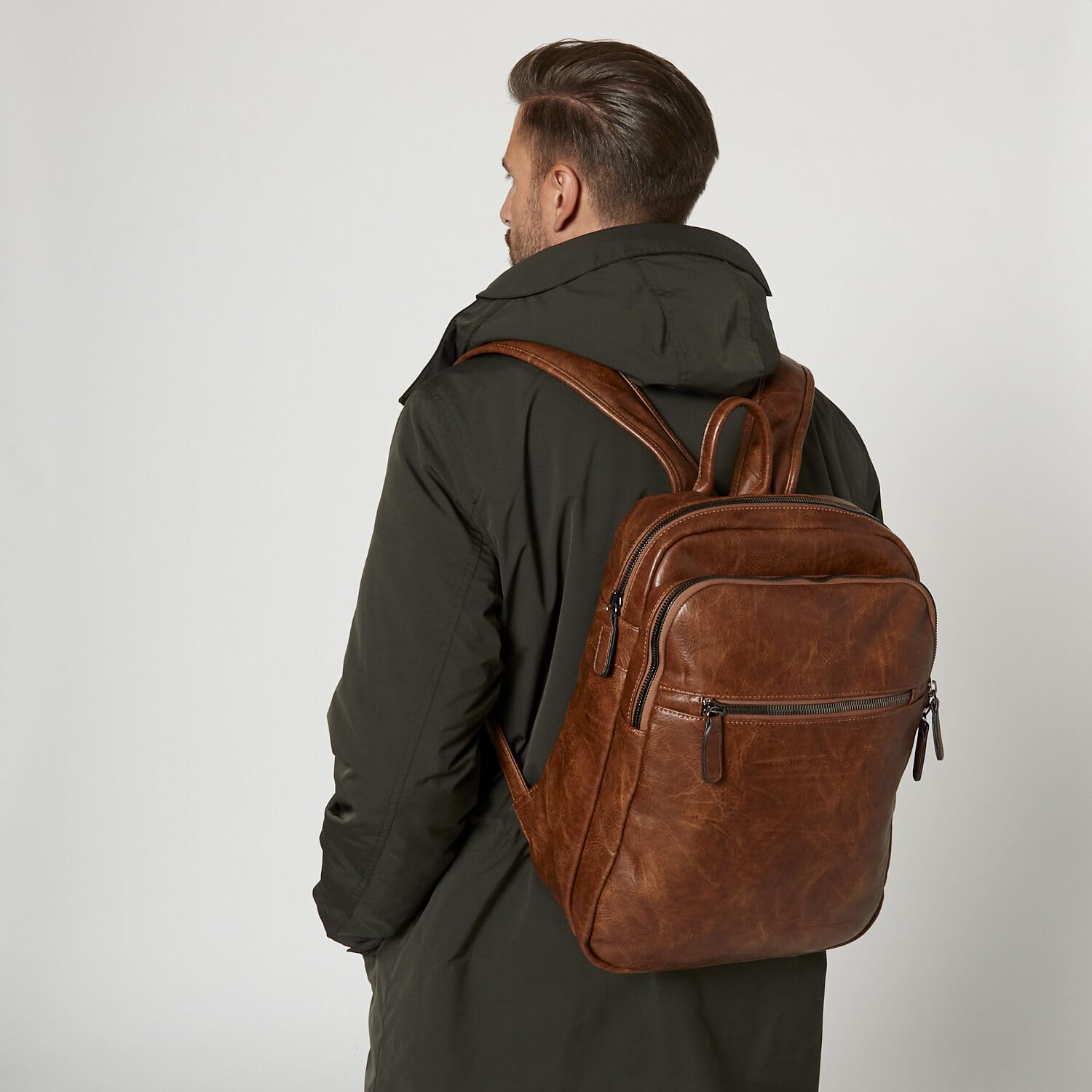 Bata Sacs sac à dos homme Bronzer pratique