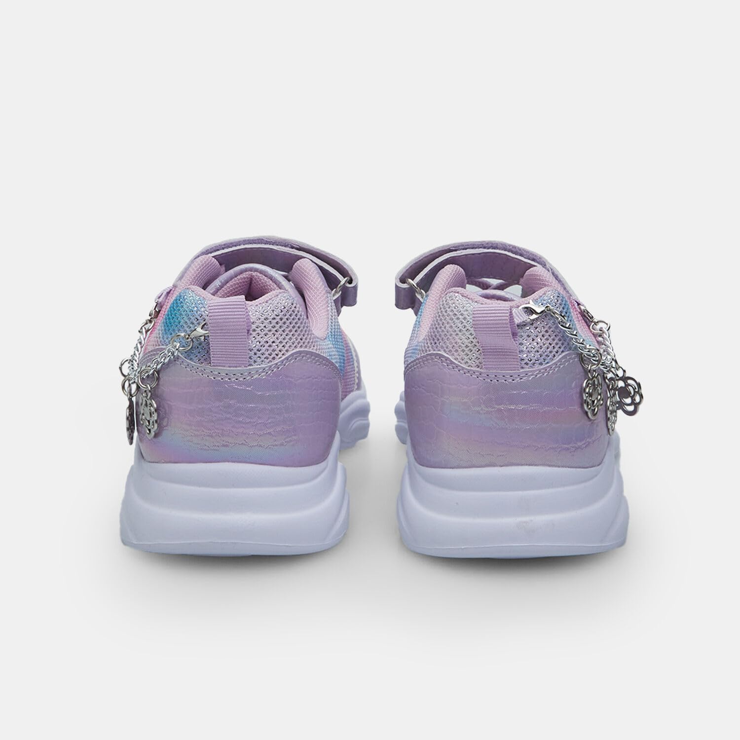 Bata Sneakers Fille Bride Charms Blancs Roses TPR