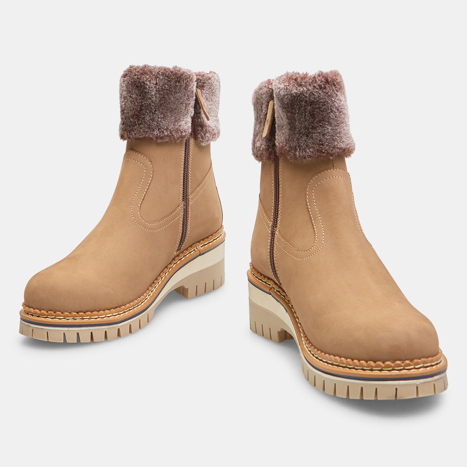 Weinbrenner Bata bottines femme fourrure doublée chaude