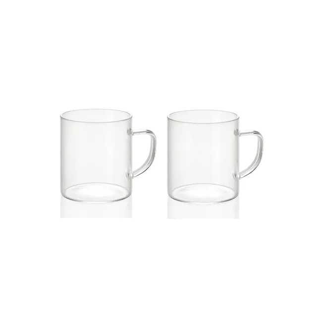 Andrea House set 2 tasses café thé verre