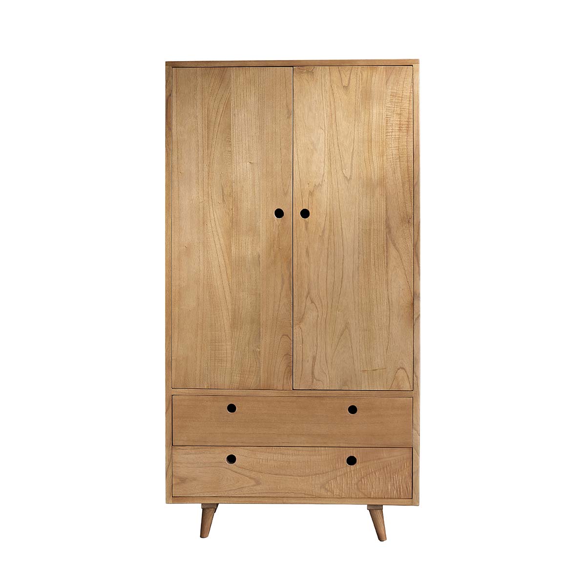 Berah Getah Esmée Oslo armoire mindi 190 cm 2 portes