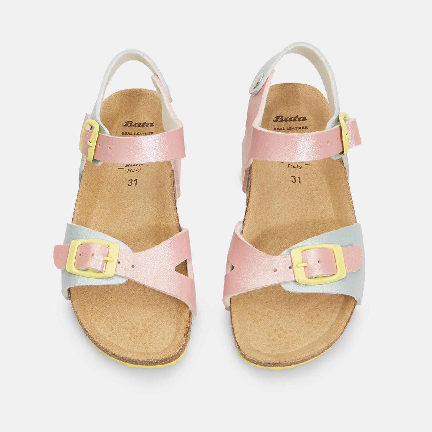 Bata Boucles sandales fille anatomiques confort