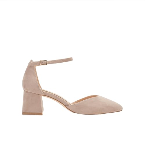 Bata Escarpins pointus talon carré chaussures à talons