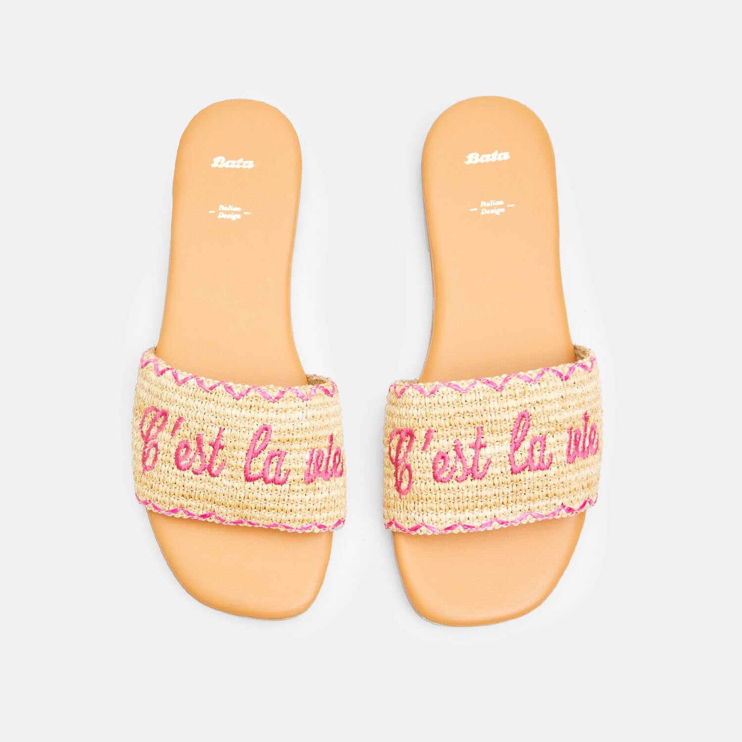 Bata Mules femme sandales plates confortables