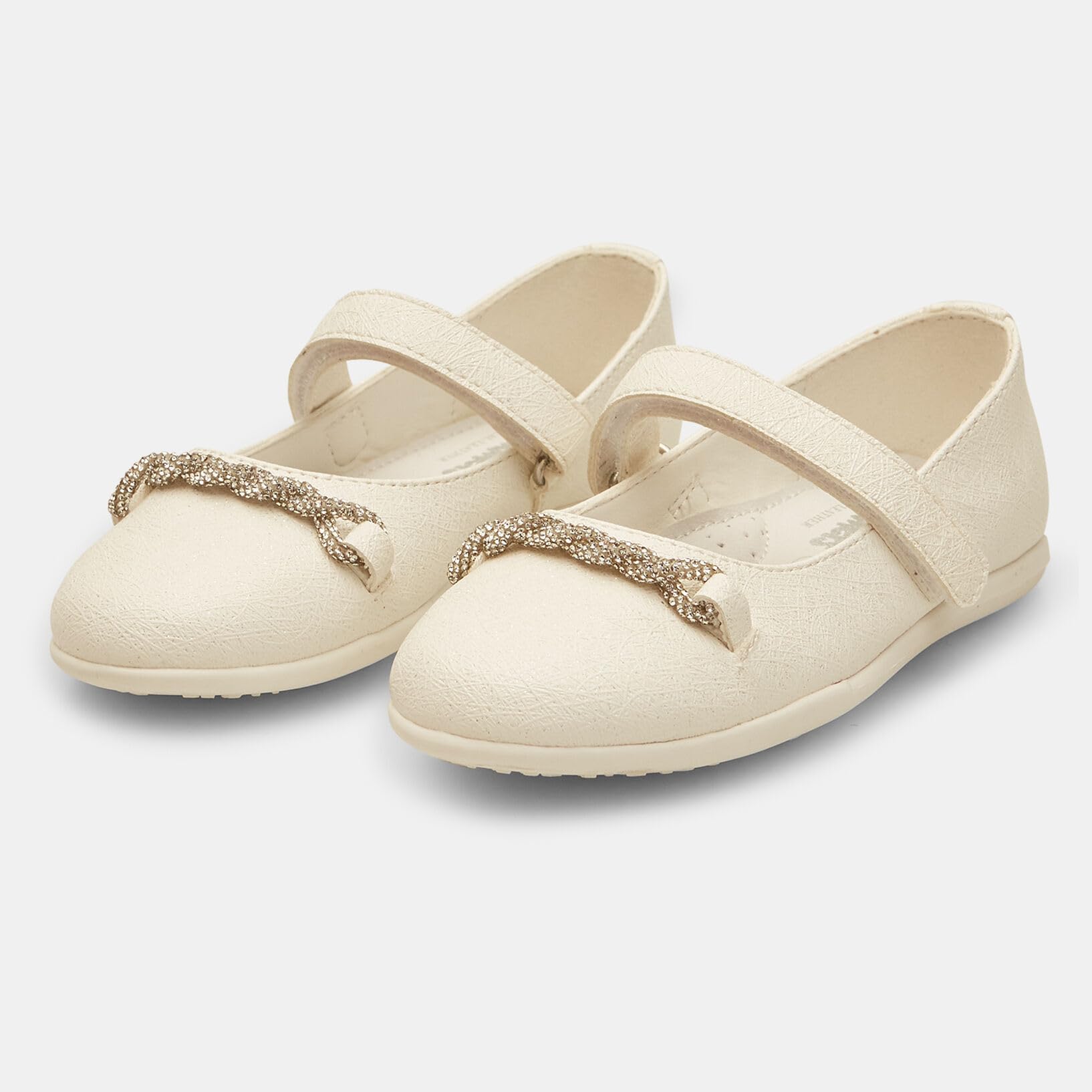 Bata Ballerines fille paillettes semelle cuir 26-30