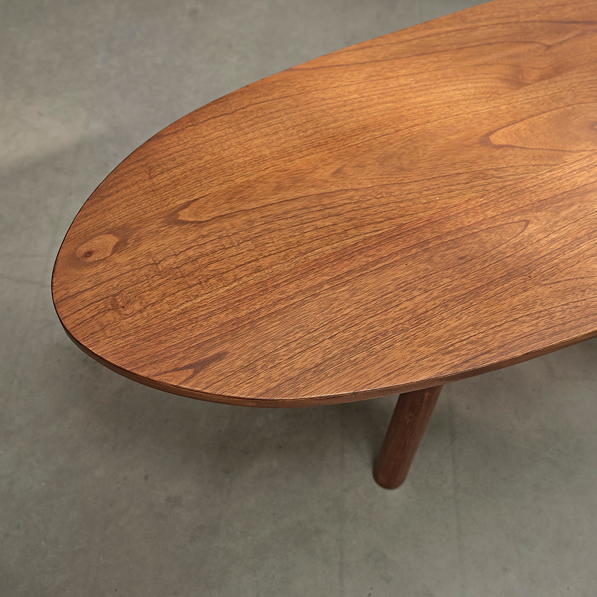 Berah Getah Milo table basse mindi noyer 160 cm