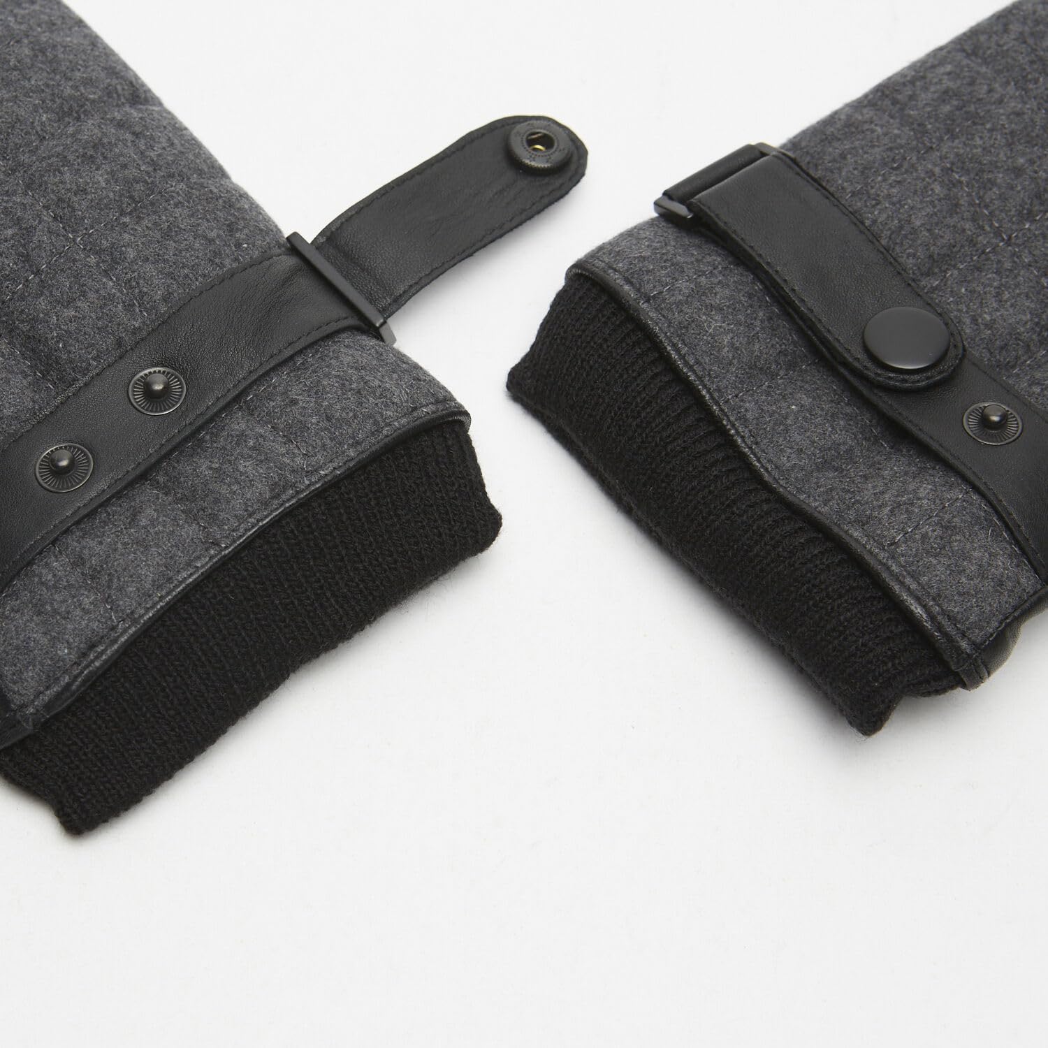 Bata Gants gants homme cuir tissu hiver