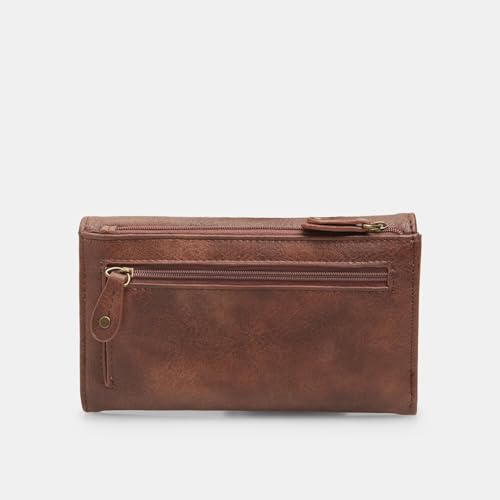Bata Rivets portefeuille femme cuir