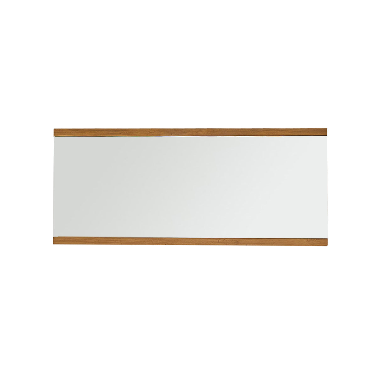 Berah Getah Nahele miroir teck recyclé 140x60 cm rectangulaire