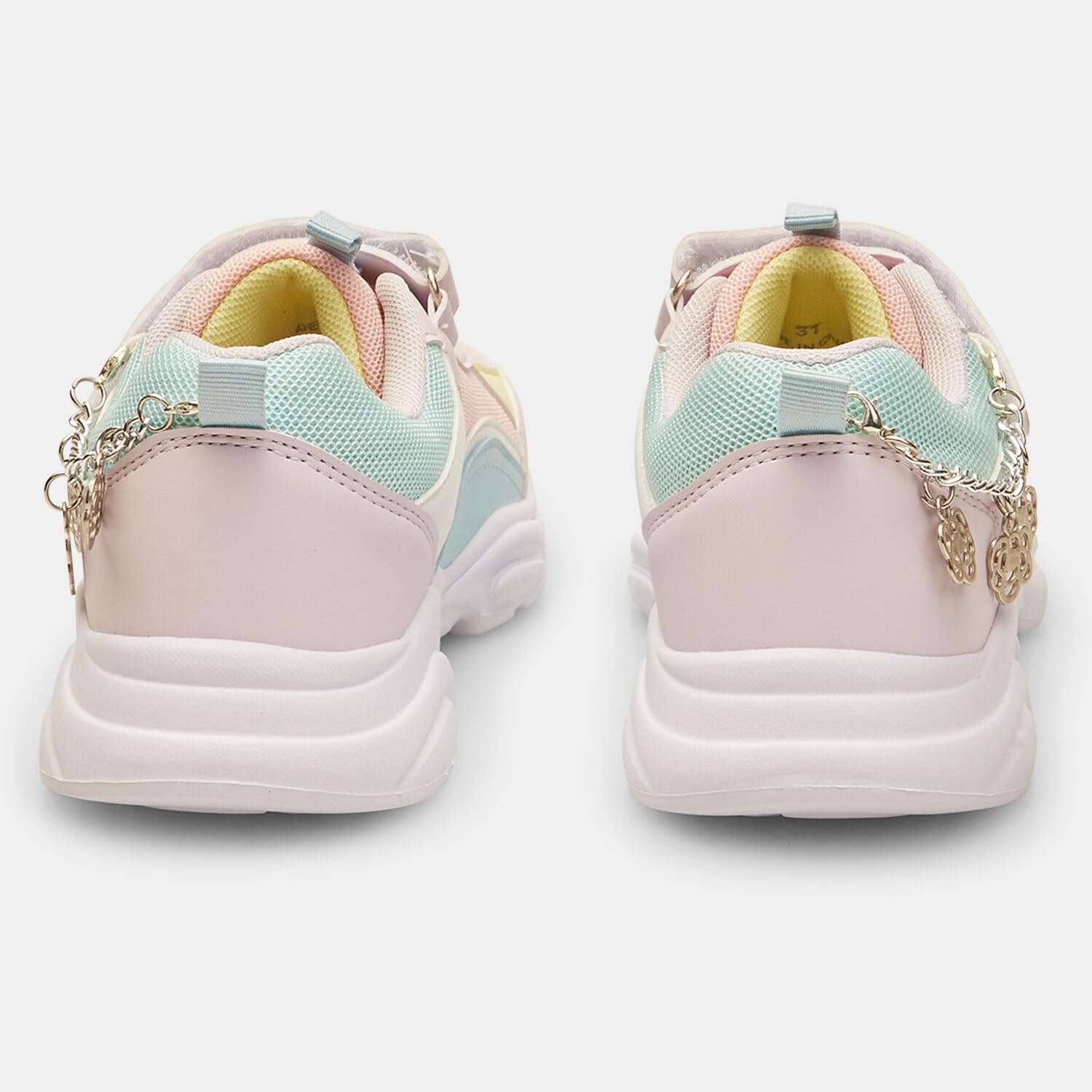 Bata Sandales fille à bride charms blancs roses
