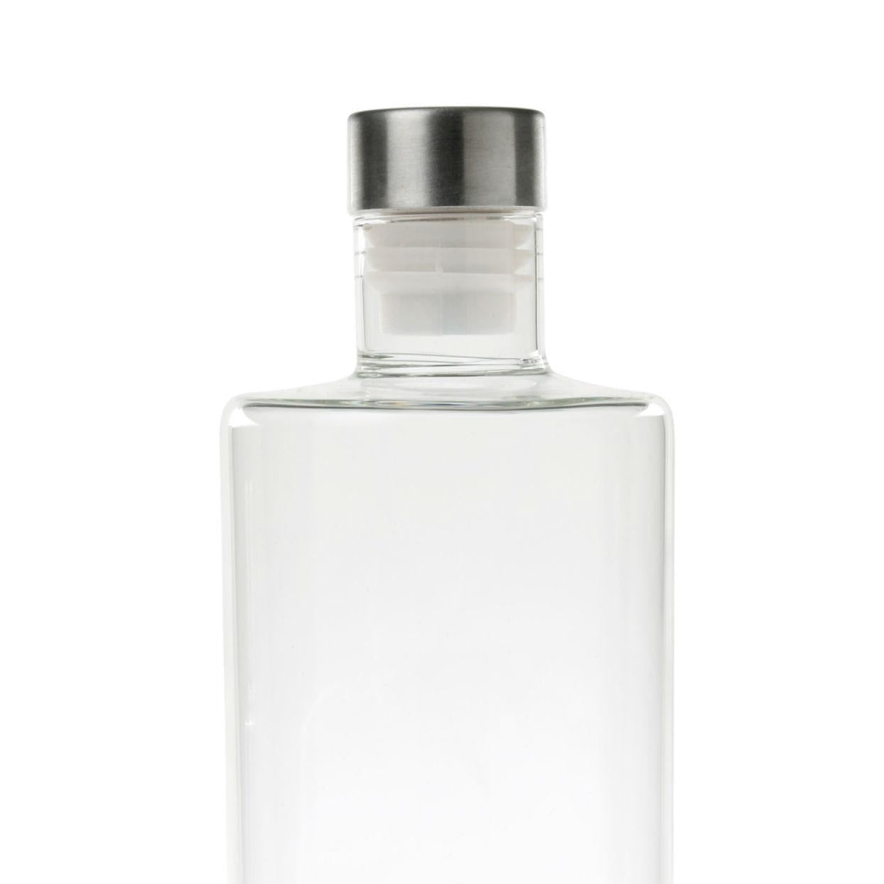 Andrea House Bouteille eau verre transparent 1,5 L