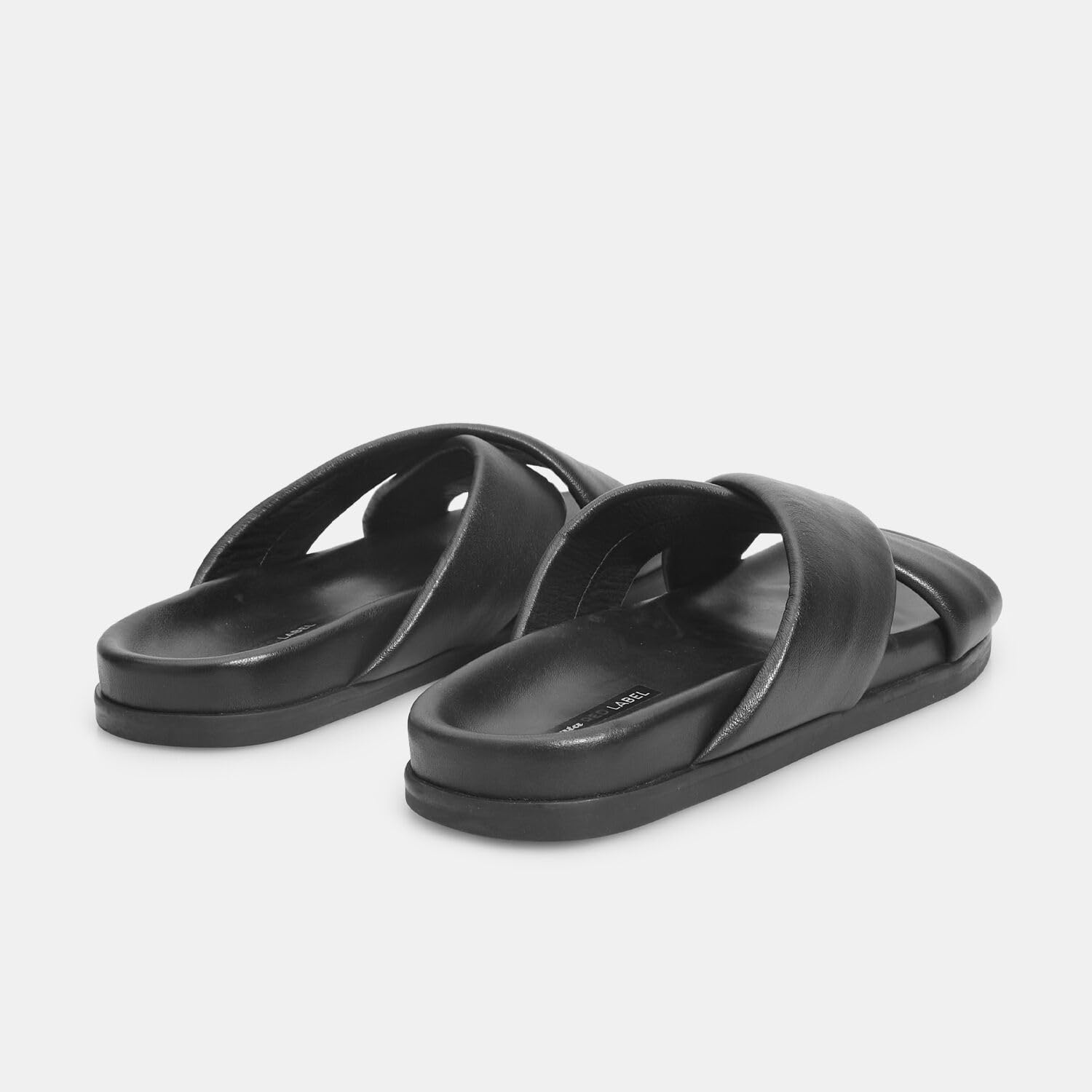 Bata Red Label mules homme cuir bandes croisées