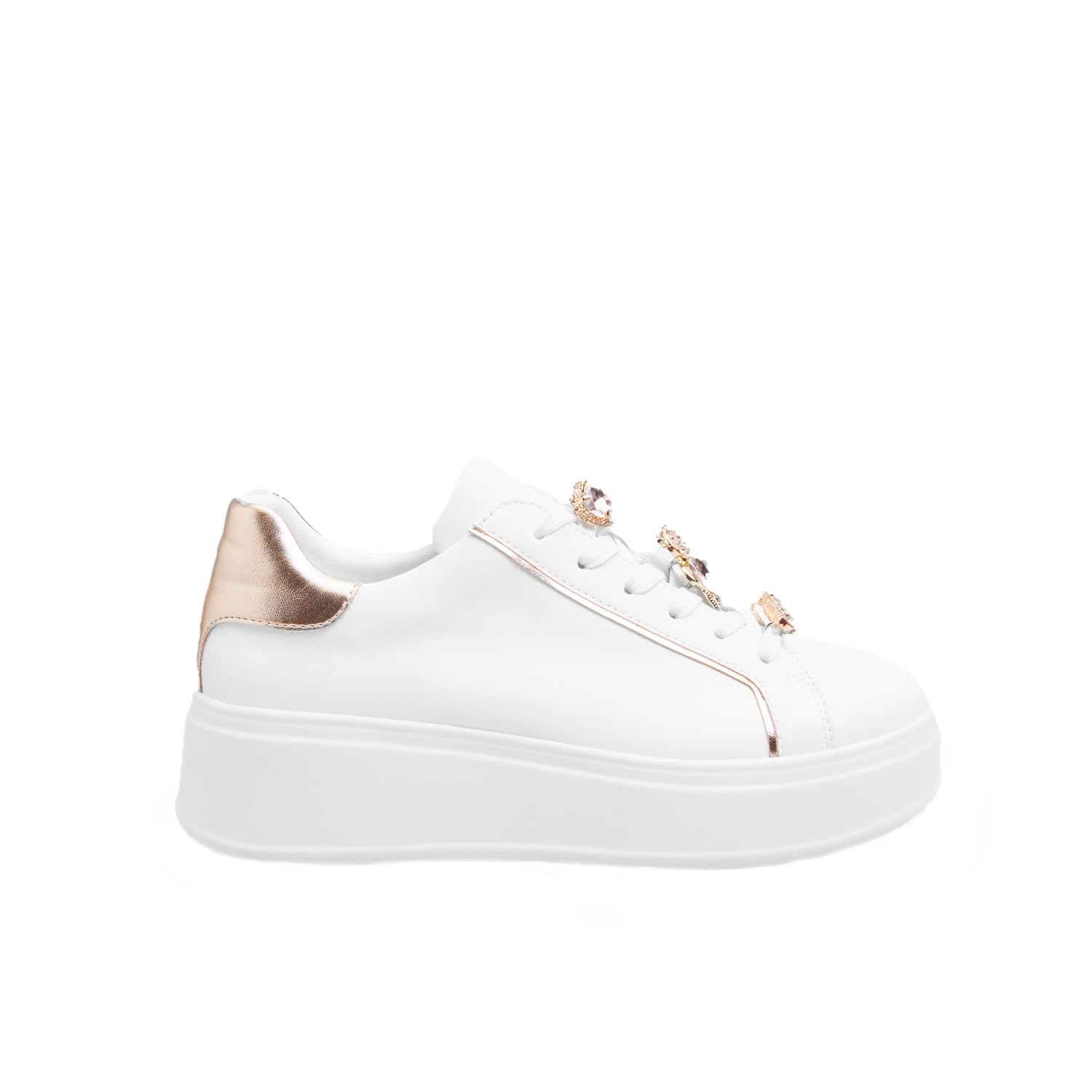 Bata Sneakers femme blanche 35 EU bijou