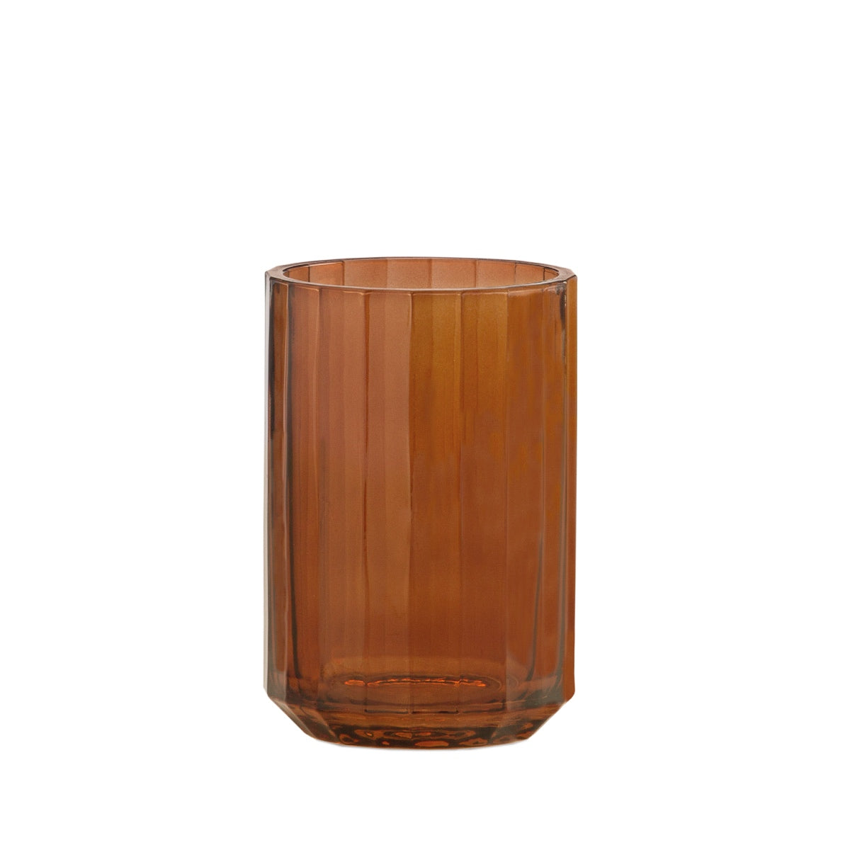 Andrea House Baño gobelet salle de bain verre marron