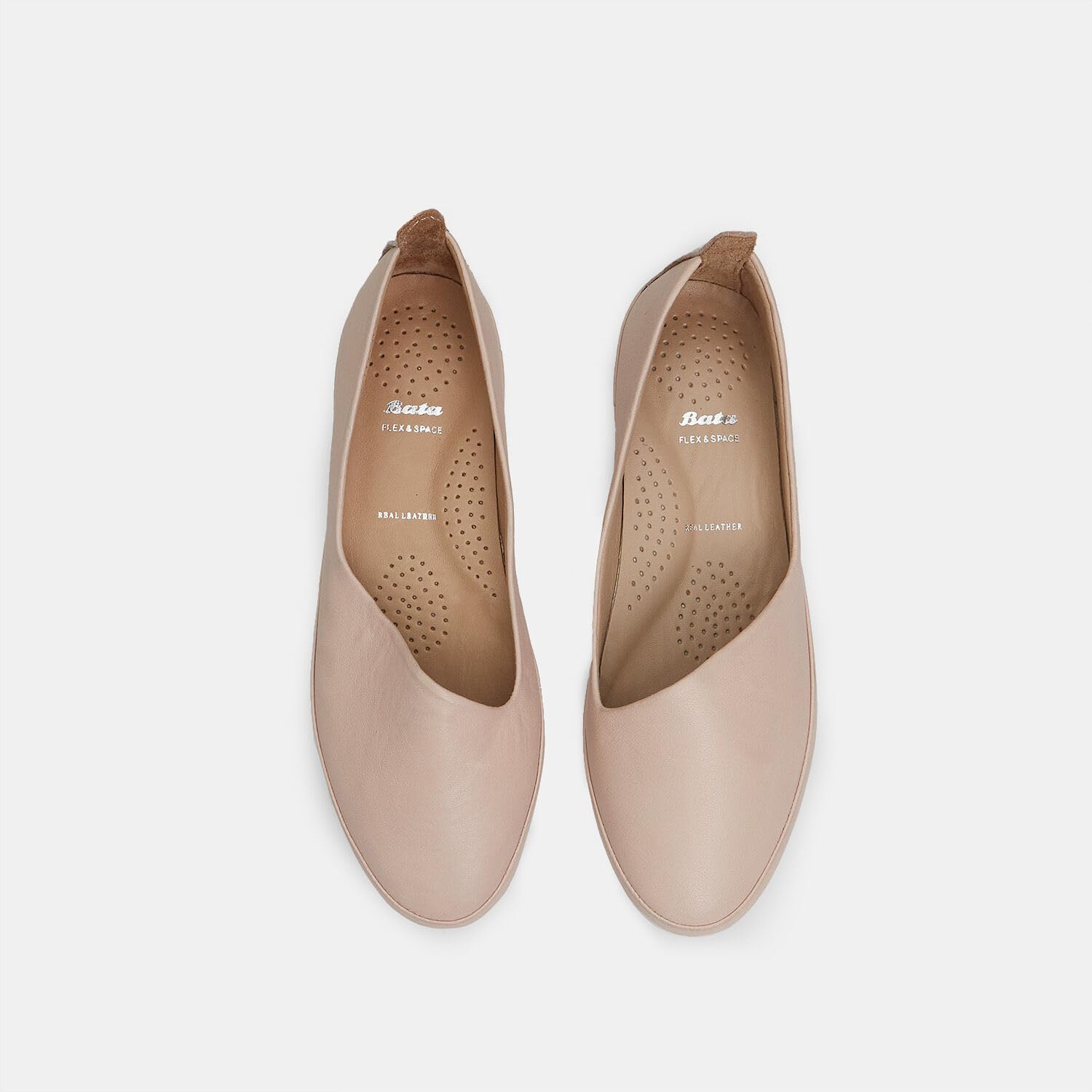 Bata Ballerines cuir femme ballerines plates confort