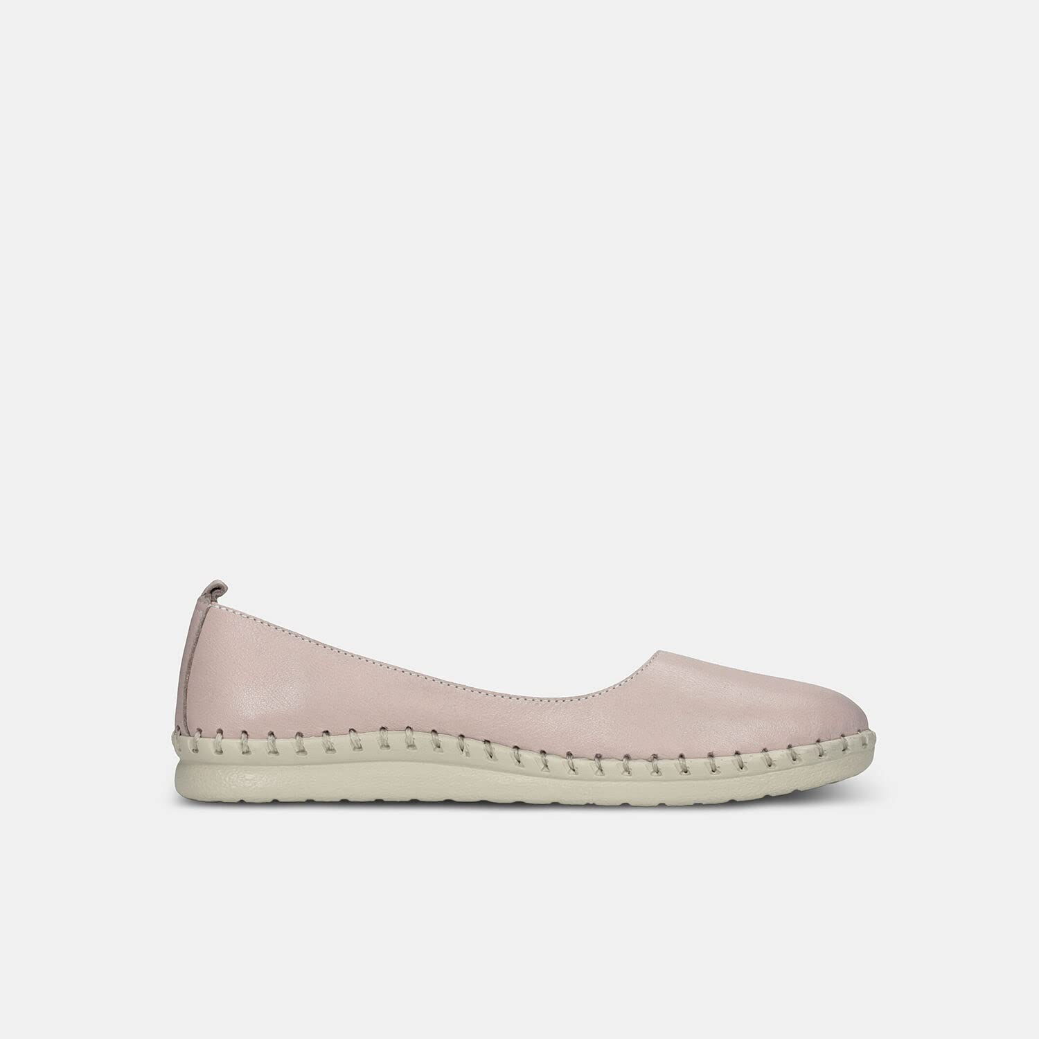 Bata Ballerine femme cuir chaussure plate ville
