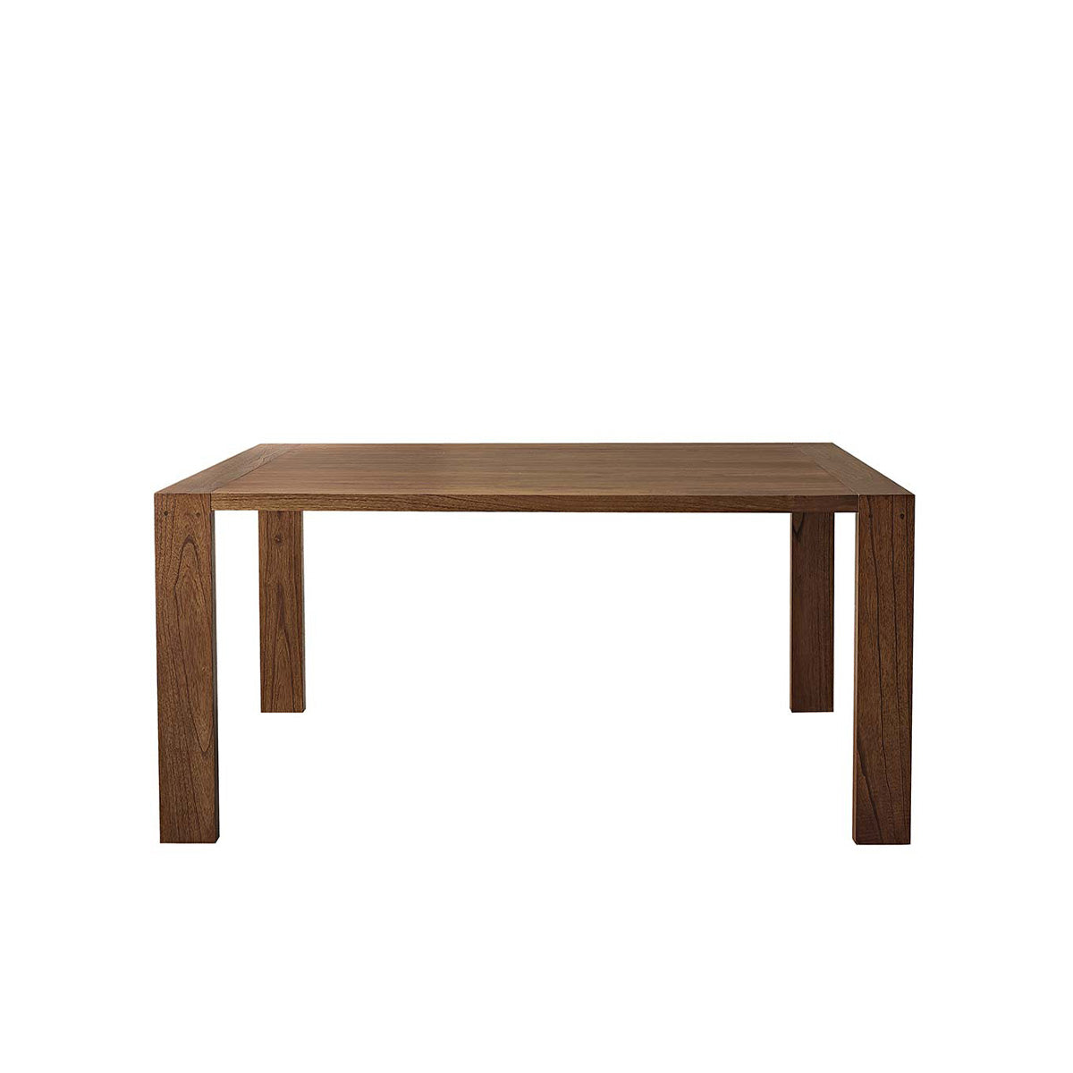 Berah Getah Milo table à manger mindi noyer 160 cm 6 pers