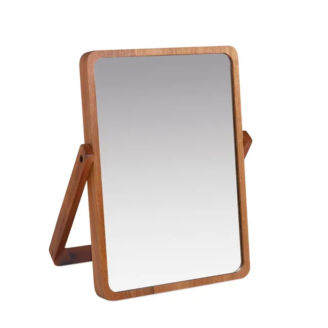 Andrea House Baño miroir en bois coiffeuse salle de bain