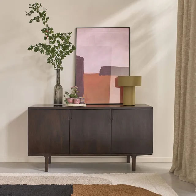 Berah Getah Lazare buffet manguier massif 150 cm