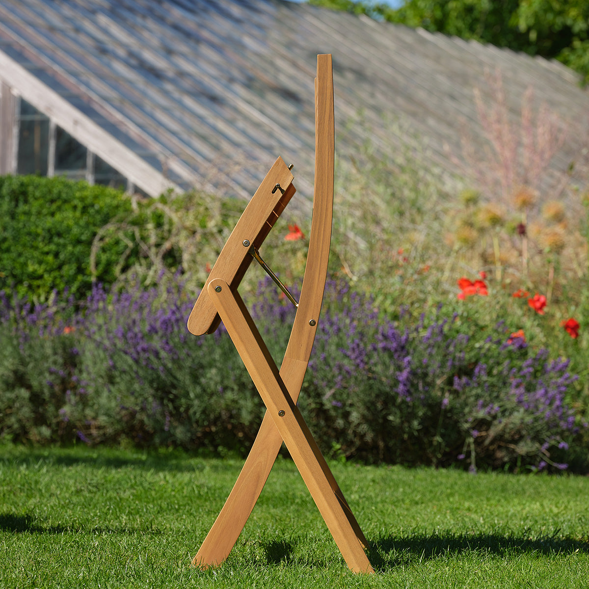 Berah Getah Milos salon de jardin acacia 4 personnes pliable