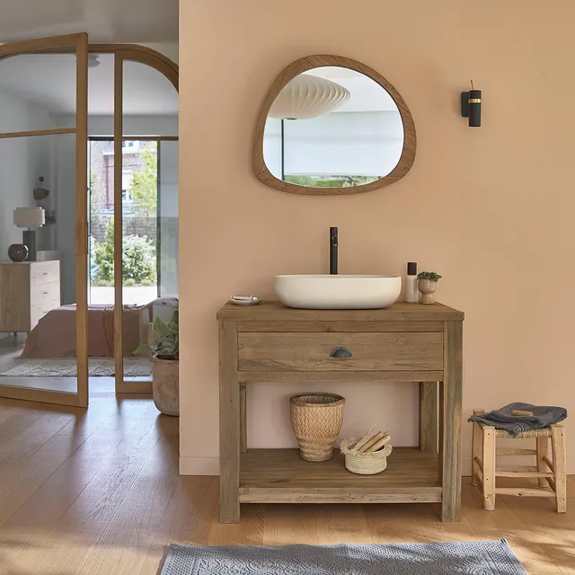 Berah Getah AUSTIN meuble vasque teck recyclé 90 cm