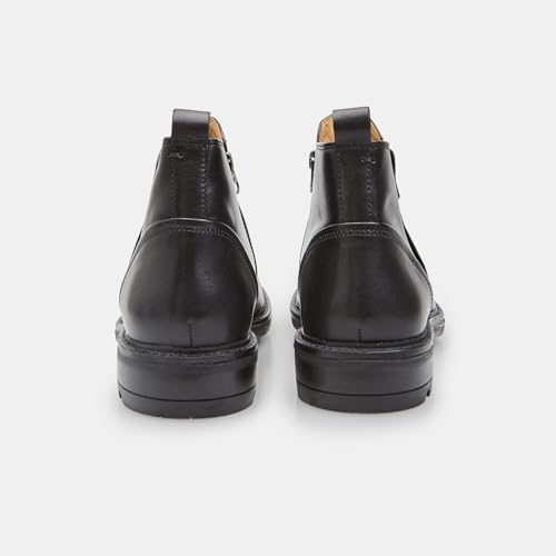 Bata Bottines cuir homme zippées confortables