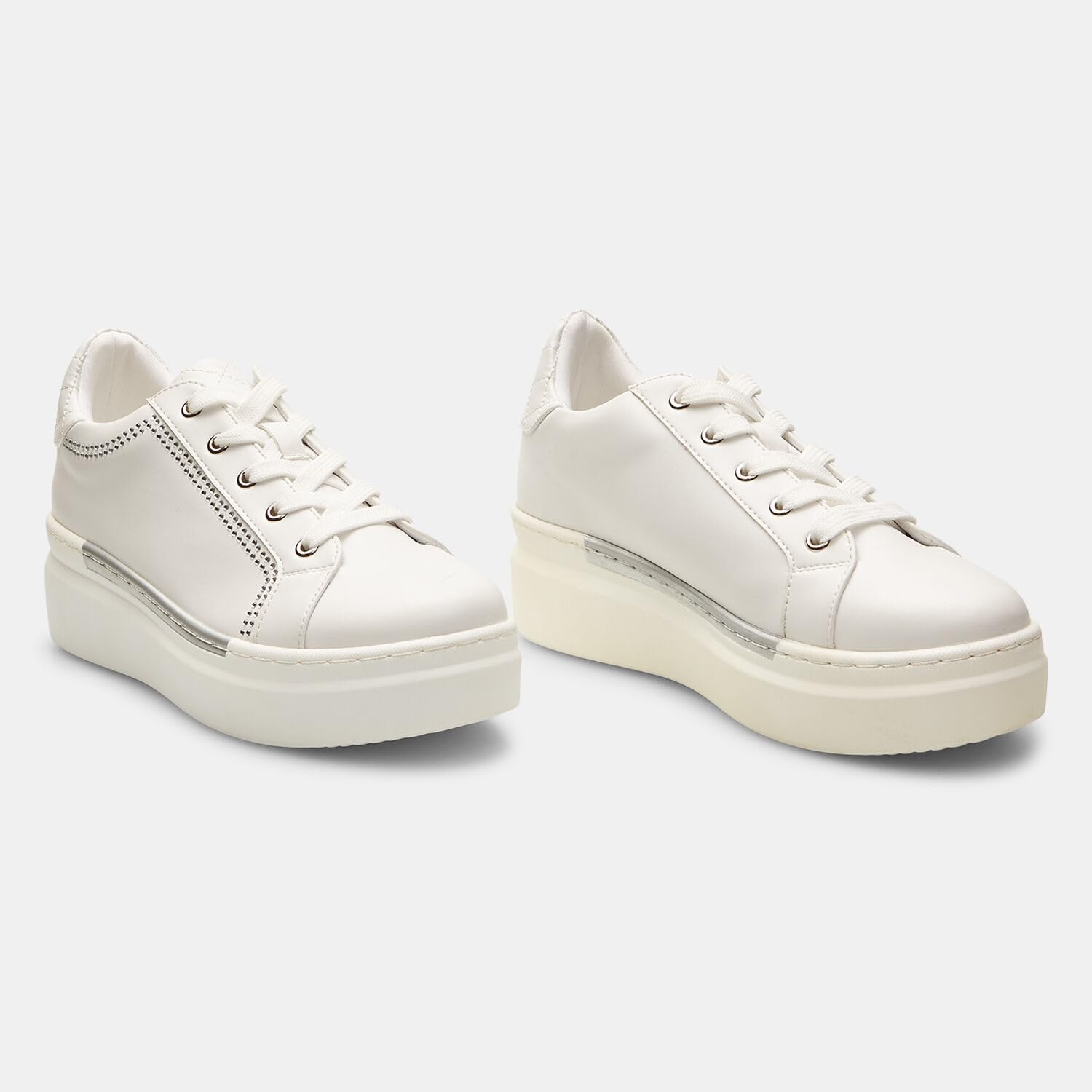 Bata Sneakers femme plateforme strass confort