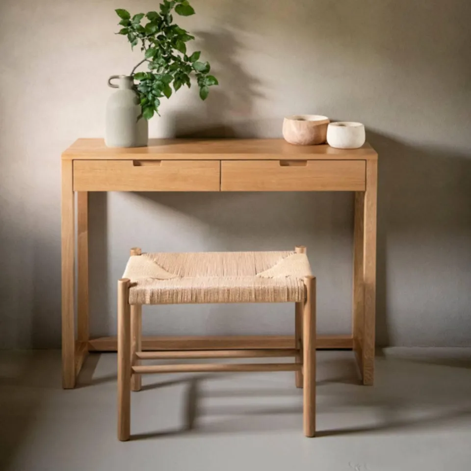 Andrea House console bois de chêne