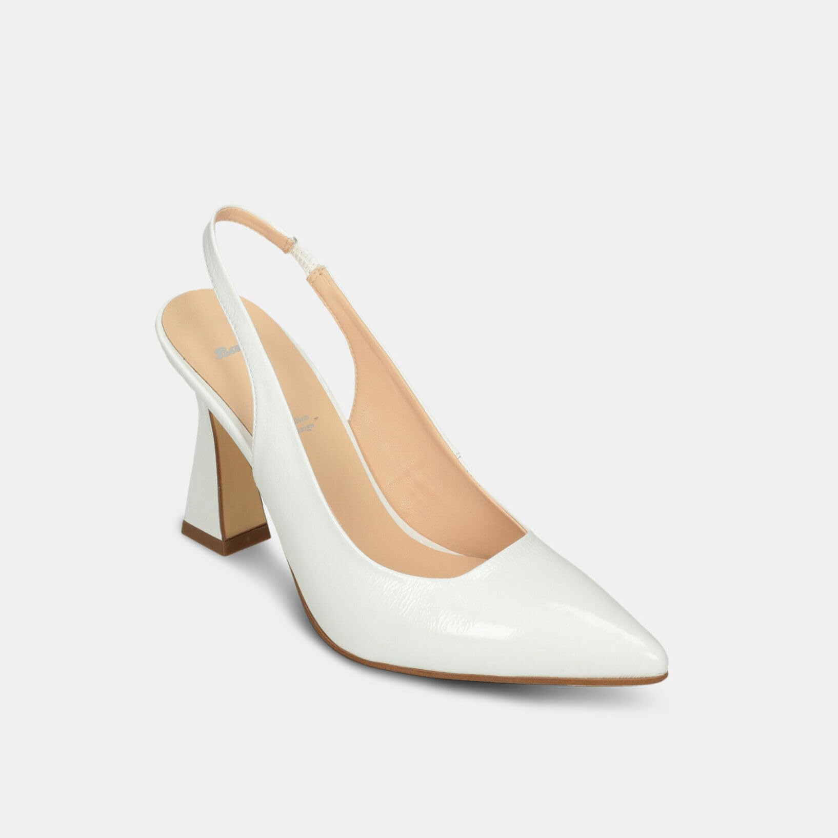 Bata Slingbacks Cuir Escarpins Femme Talon 10 cm