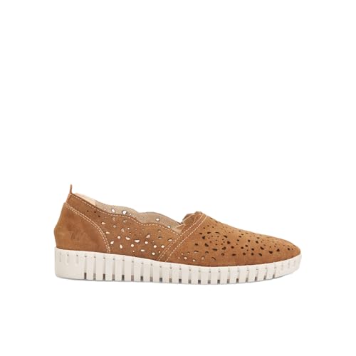 Bata Weinbrenner Mocassins Femme Cuir Velours Ajouré 36 EU