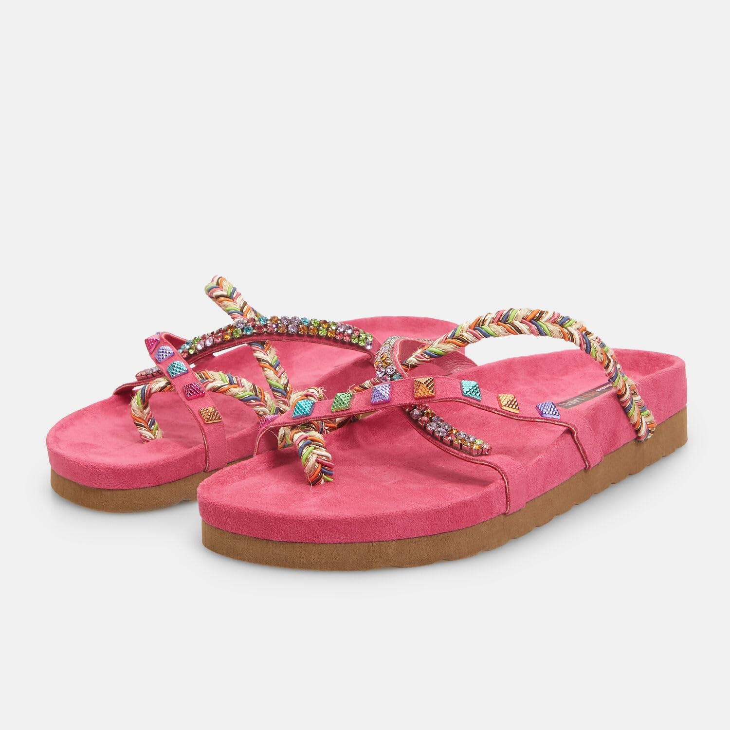 Bata Red Label mules femme cordes tressées bijoux