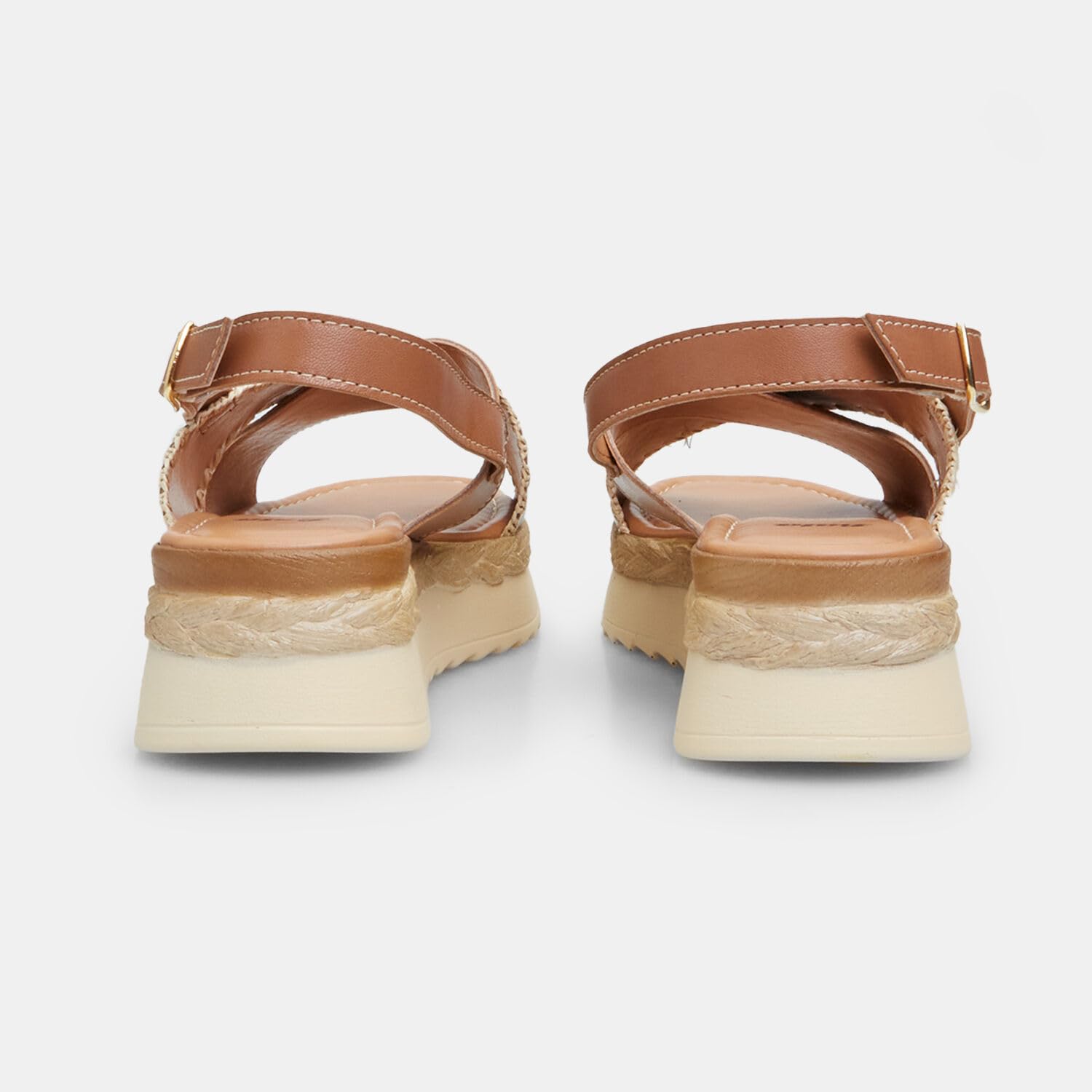 Bata Sandales femme cuir plateforme 3 cm confort