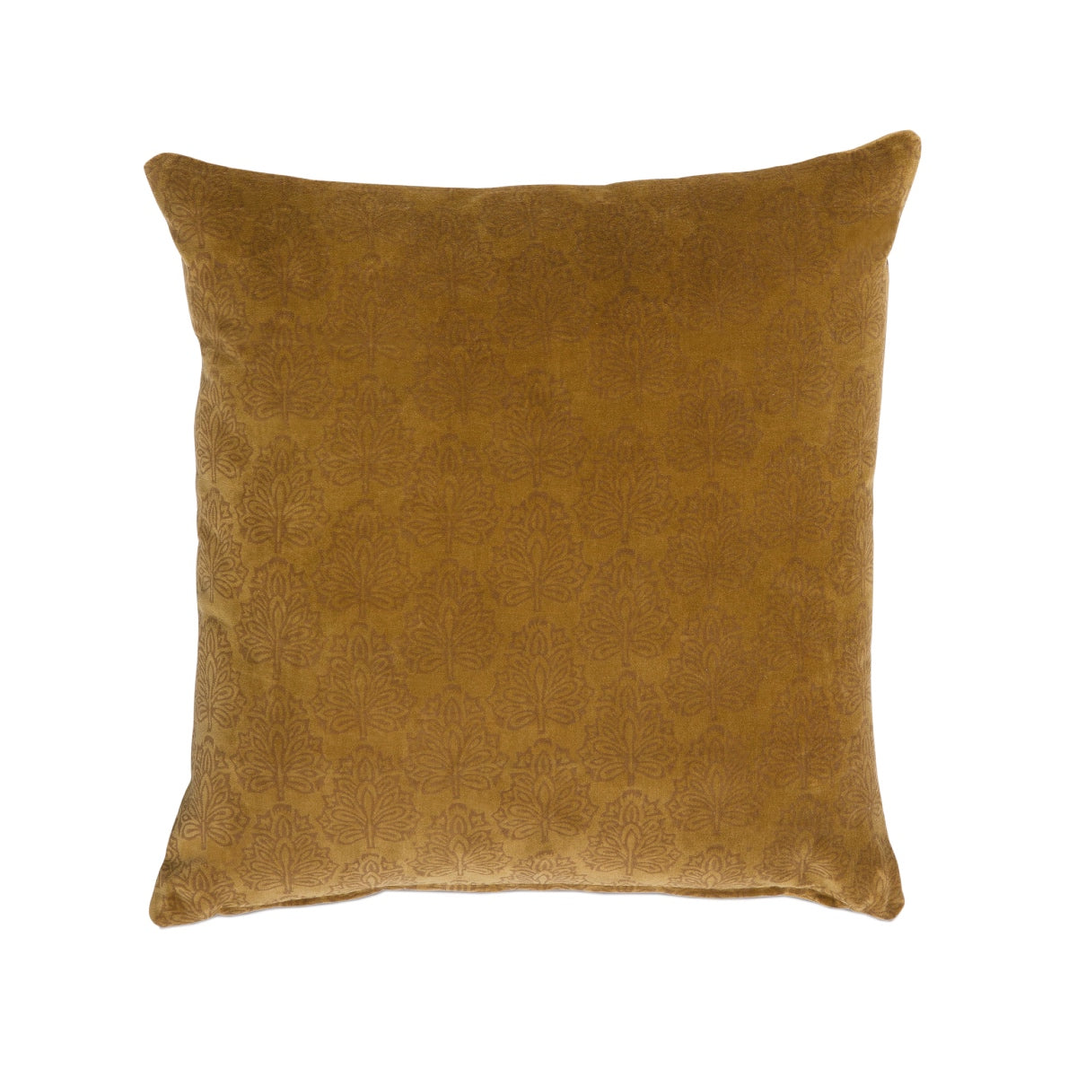 Andrea House coussin canapé coton orange