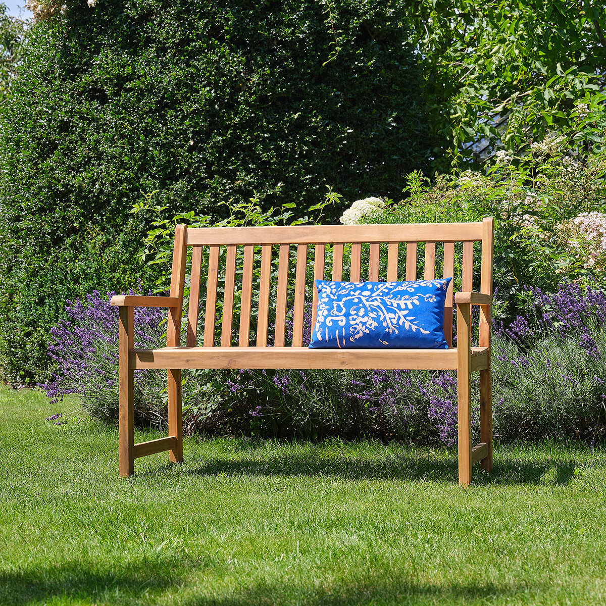 Berah Getah MILOS banc jardin acacia 120 cm 2 places