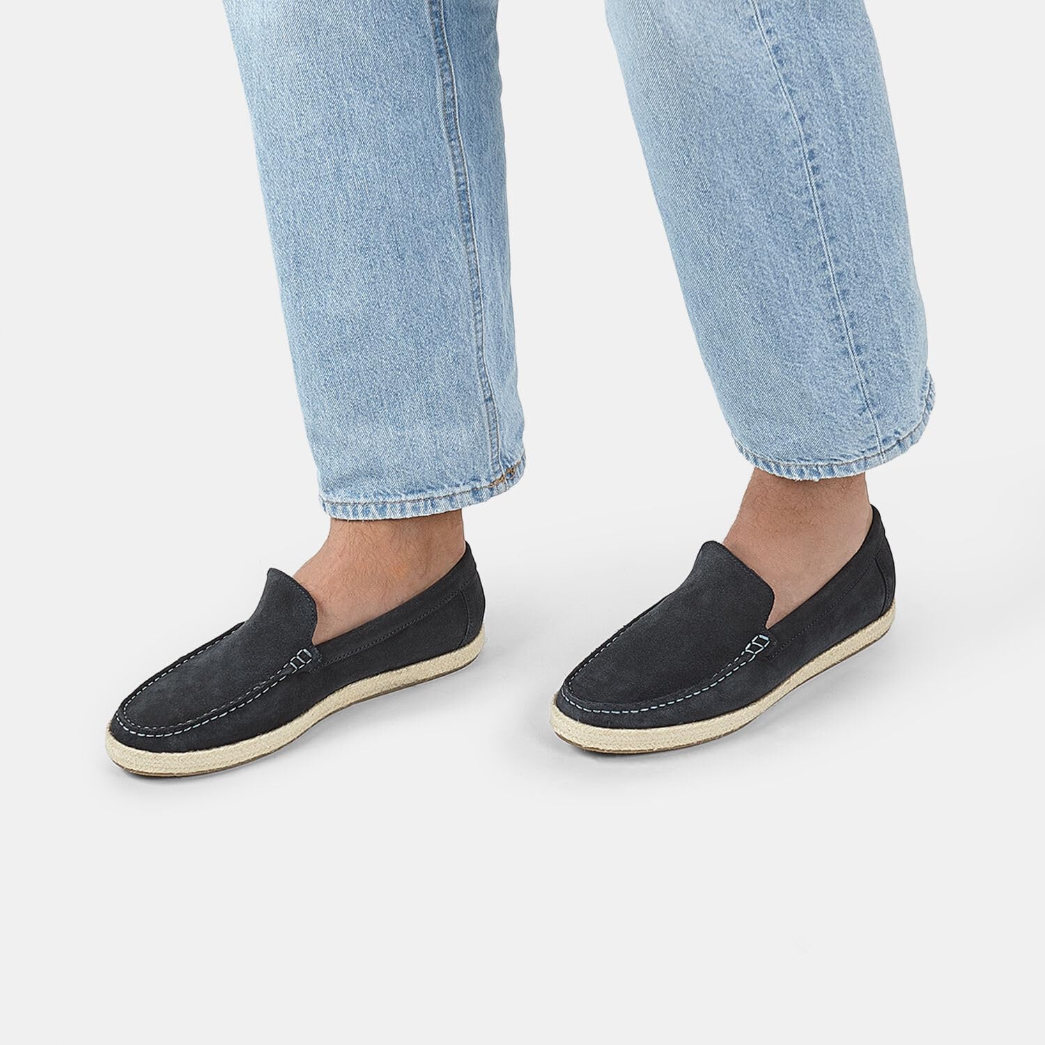 Bata Mocassins homme suède élégants confortables