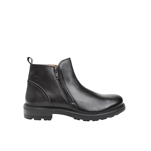 Bata Bottines cuir homme zippées confortables