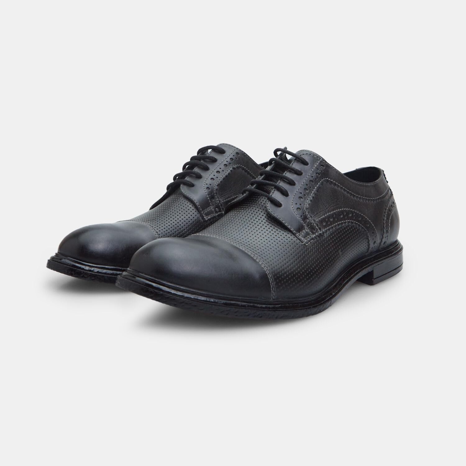 Bata Derbies cuir homme chaussures à lacets confort
