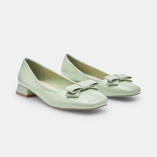 Bata Ballerines femme verte verde confortable
