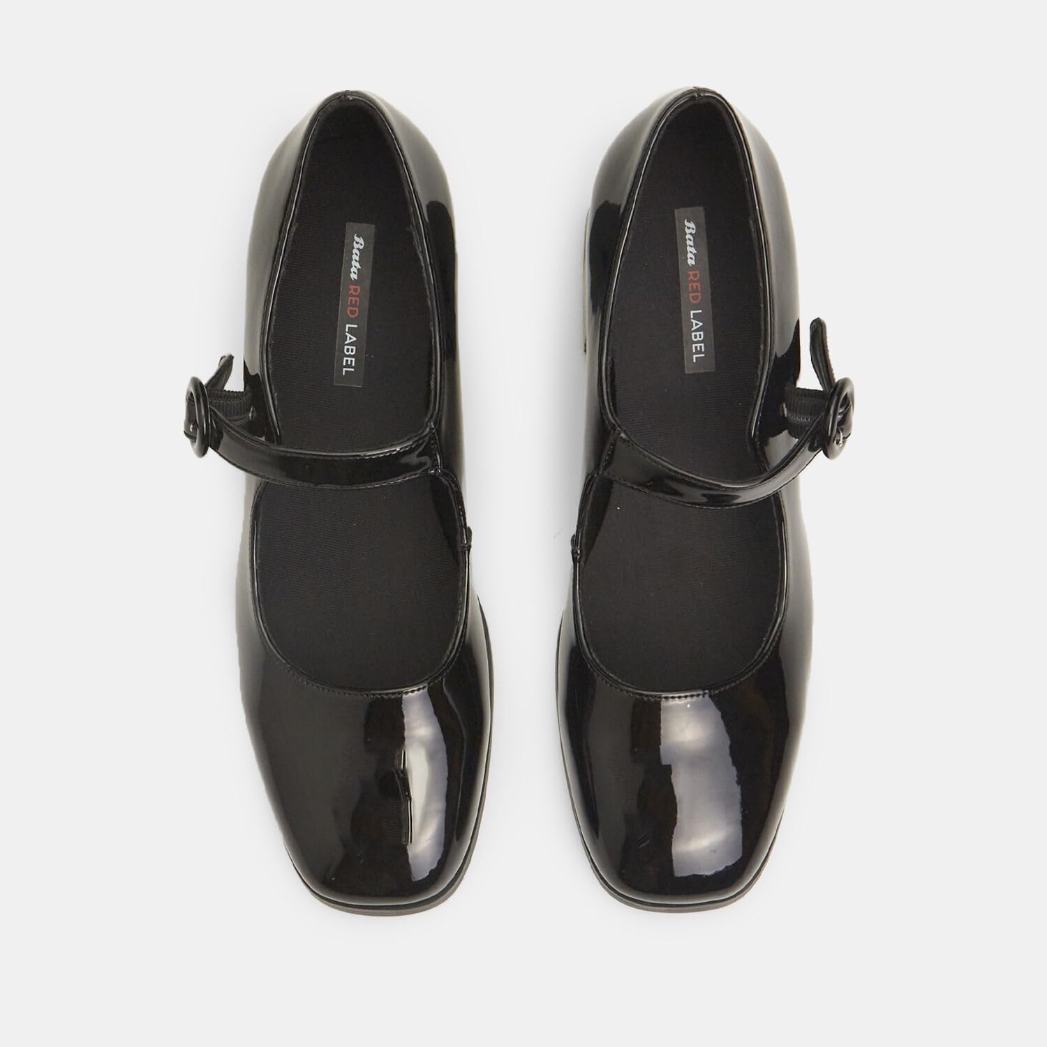 Bata Mary Jane Ballerine femme talon midi