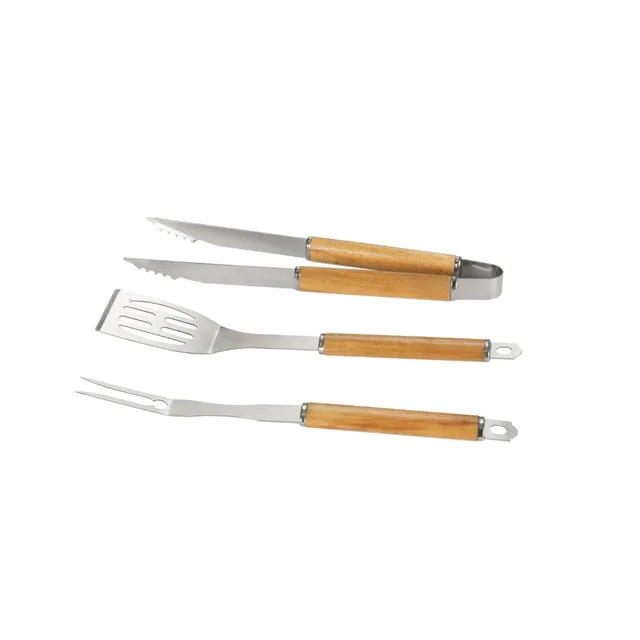 Andrea House Cuisine ustensiles barbecue bois moderne