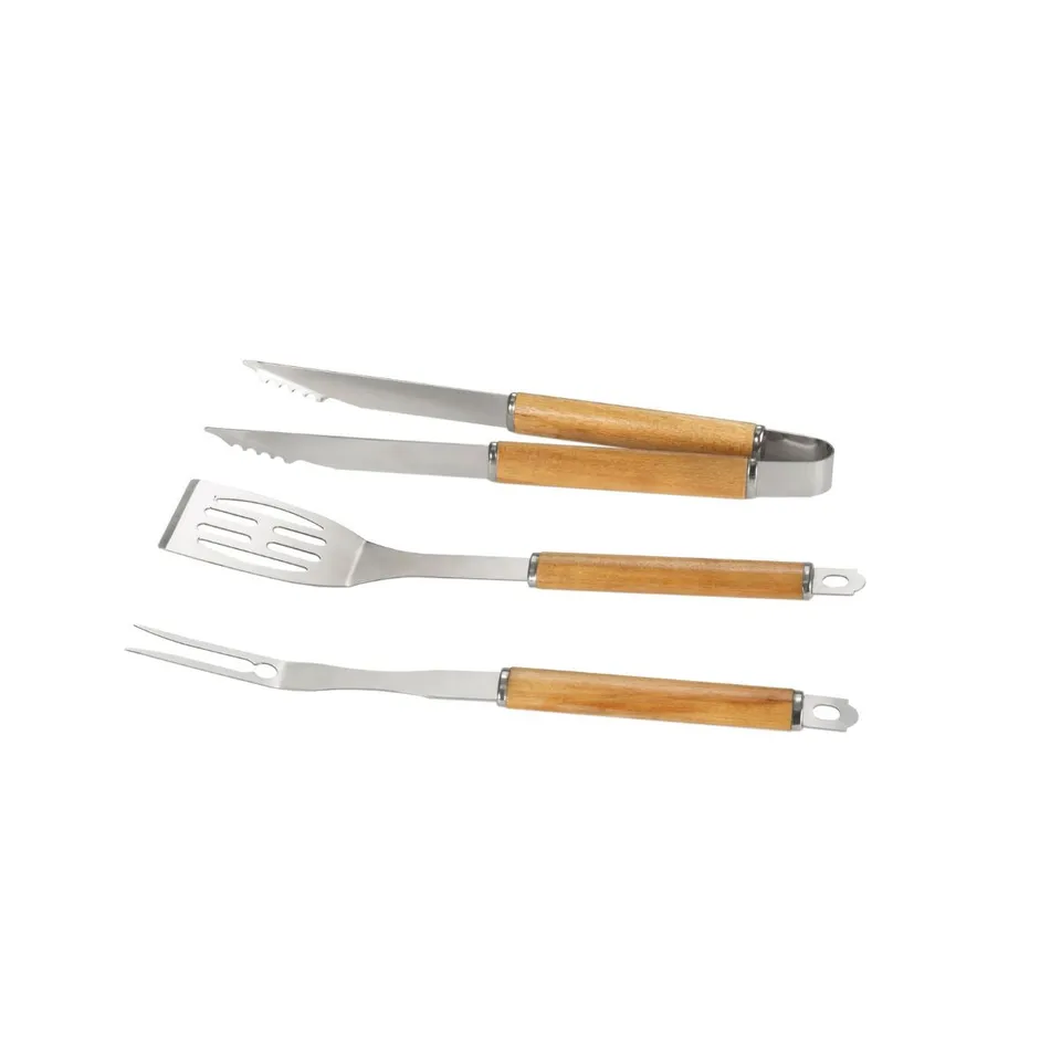 Andrea House Cuisine ustensiles barbecue bois moderne