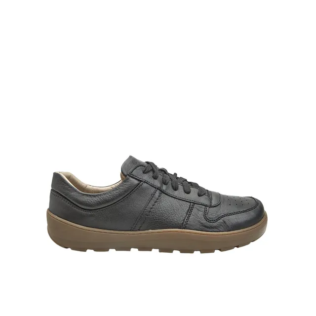 Bata Sneakers Barefoot sneakers cuir homme noir léger