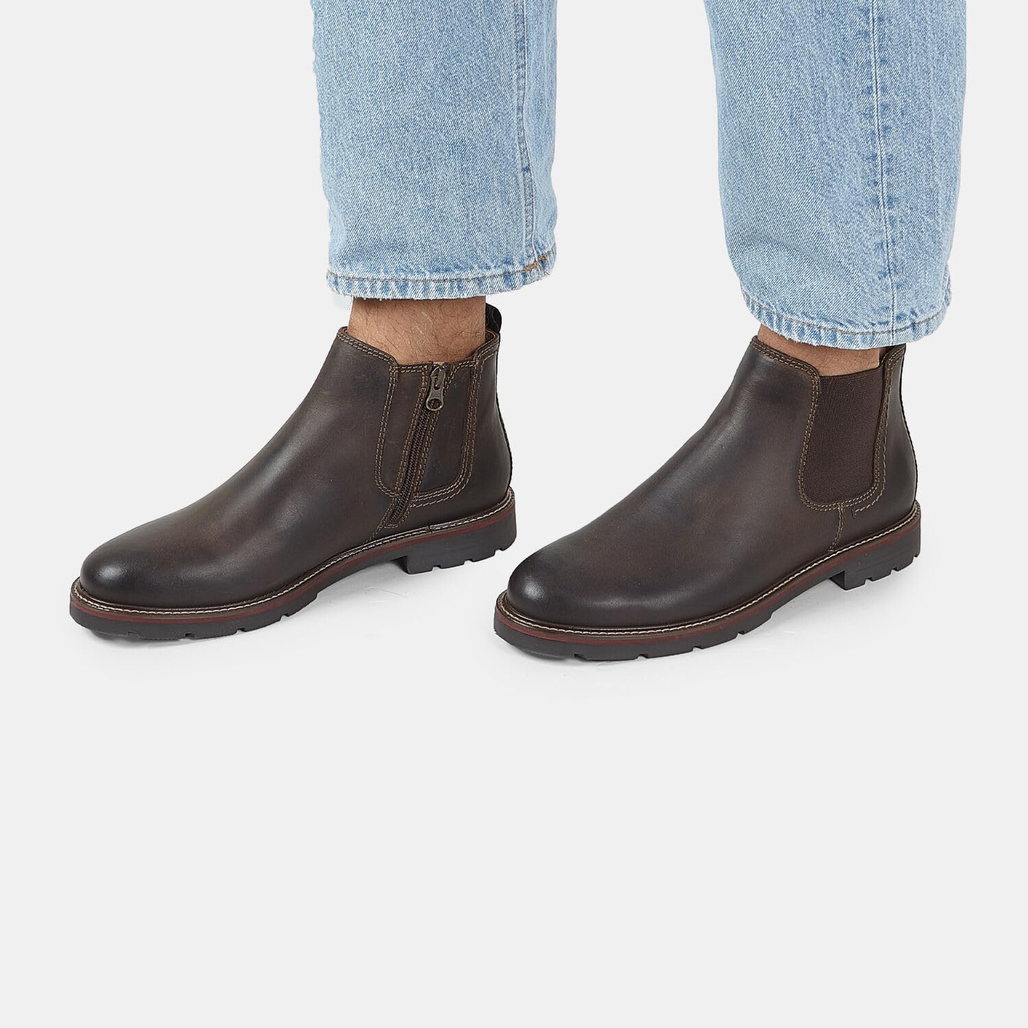 Bata Bottines chelsea homme cuir confort élégant