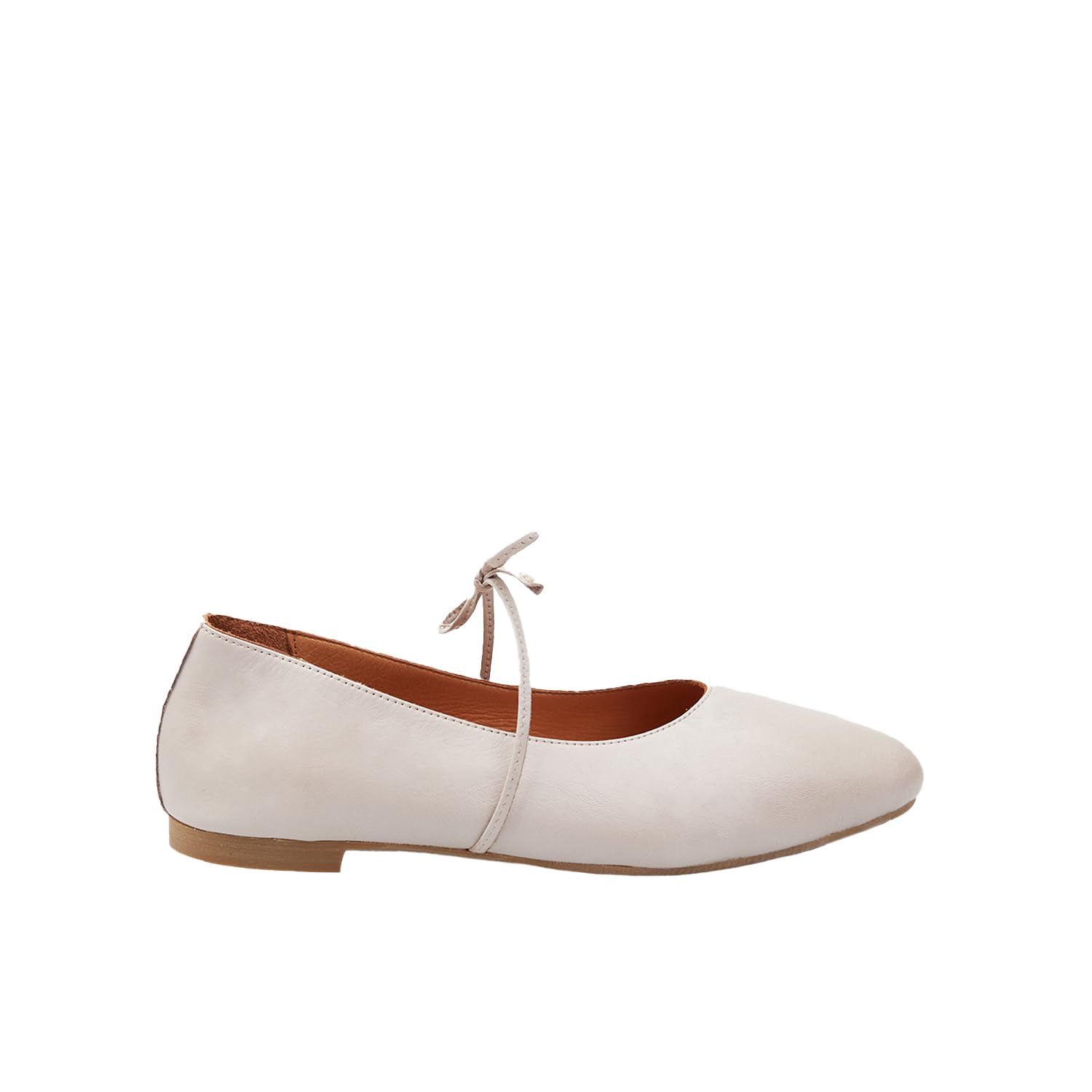 Bata Ballerines cuir femme beige 36 EU à nœud