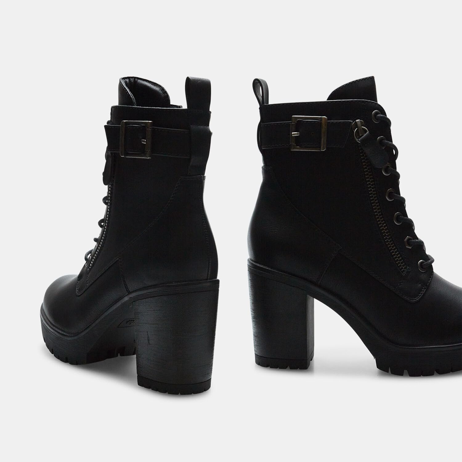 Bata Bottines femme à talon large confort ville