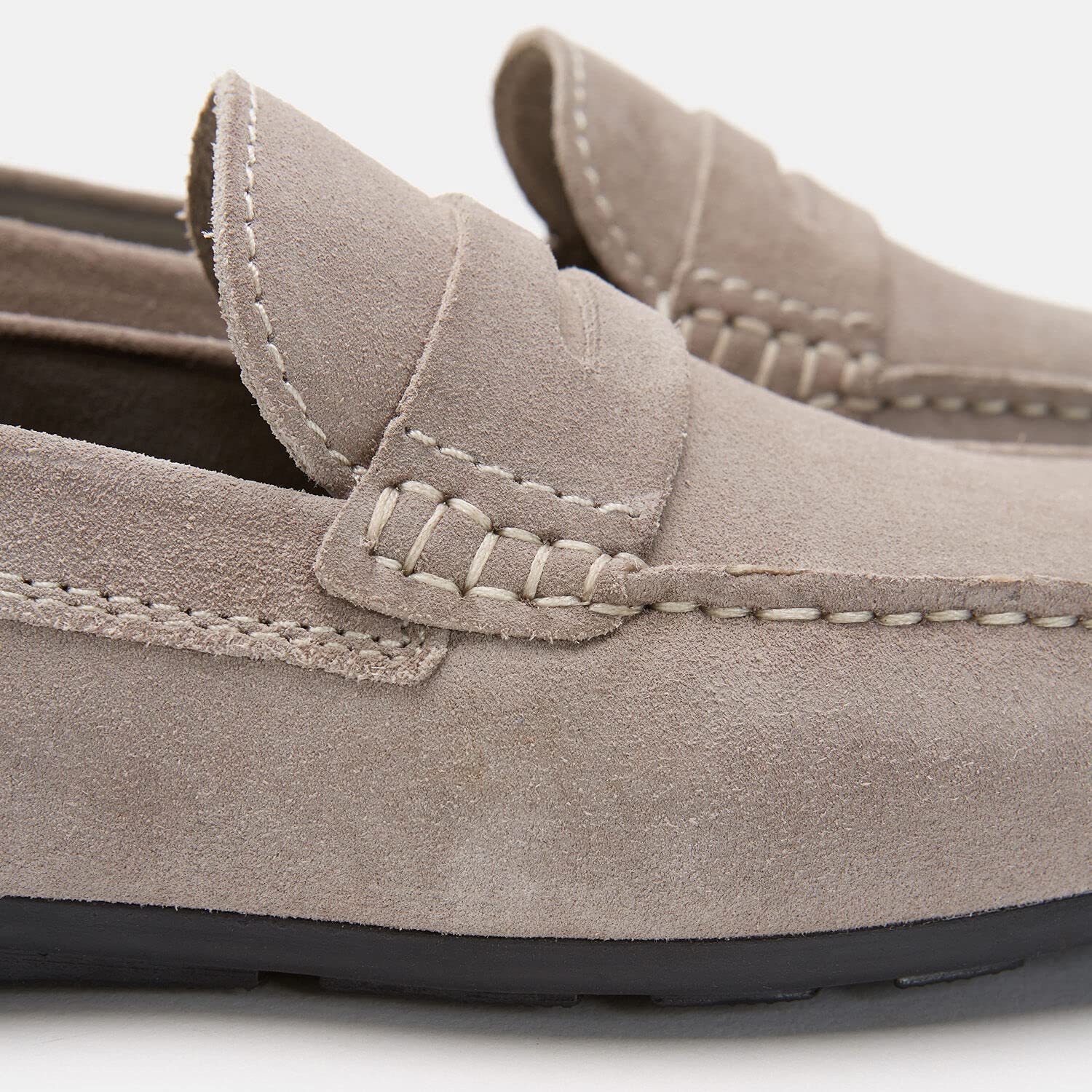 Bata Mocassins Homme Suede Gris 40 EU Confortable