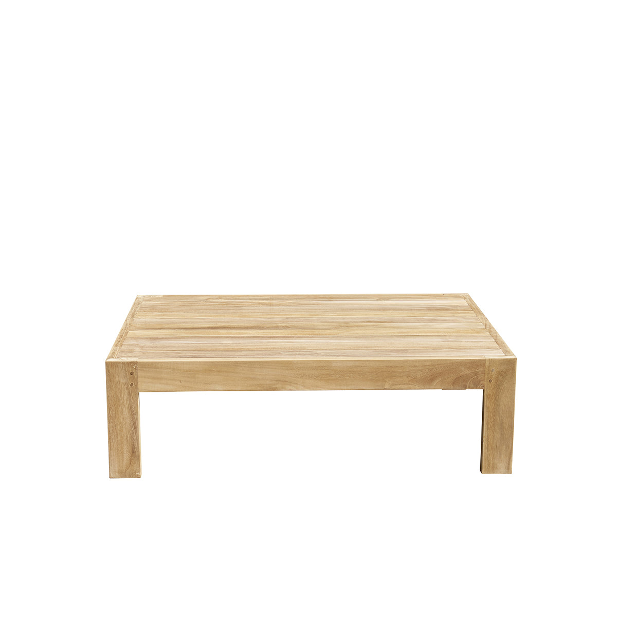 Berah Getah PALMA table basse de jardin teck 102 cm