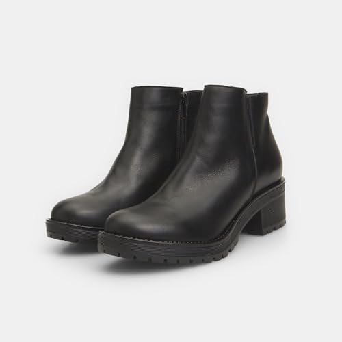 Bata Bottines cuir femme confort ville
